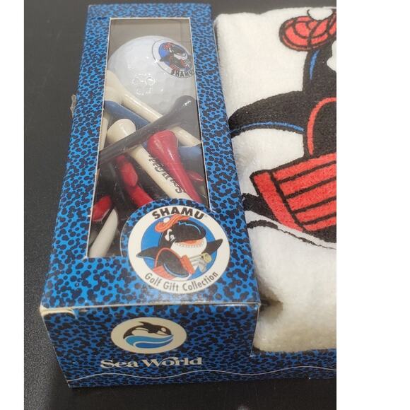 Vintage Sea World Shamu Golf Gift Set - Never Used! - Picture 2 of 6